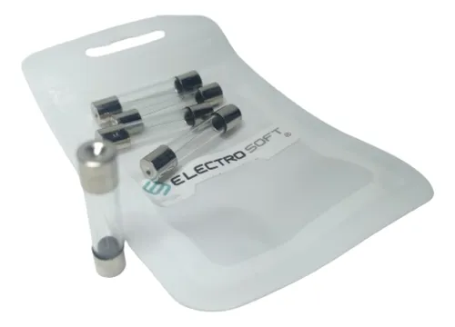 comprar 5pz Fusible Americano 2a 250v  | 2 Amperios Fusión Rápida