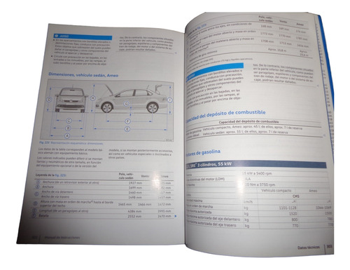 Volkswagen Vento-polo-ameo 2017 Manual De Instrucciones (Usado)
