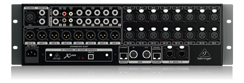 Mesa De Som Digital Behringer X32 Rack 32 Canais Bivolt