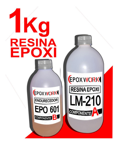 Resina Epoxica Transparente Baja Viscocidad