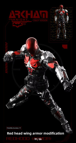 Batman Arkham Knight F5 Figura Jason Todd Robin Dc Multivers (Usado)