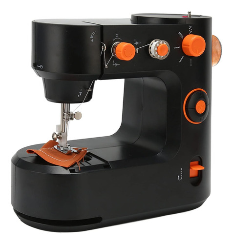 Mini Máquina De Coser Doméstica, 16 Puntadas, Multifuncional