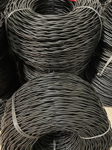 Cable Concentrico 6+6 Mm Aluminio X 50 Mts + Morcetos