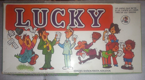 Juego De Mesa Lucky Vintage 