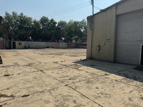 Terreno En Renta En Azcapotzalco, Amplio Uso De Suelo