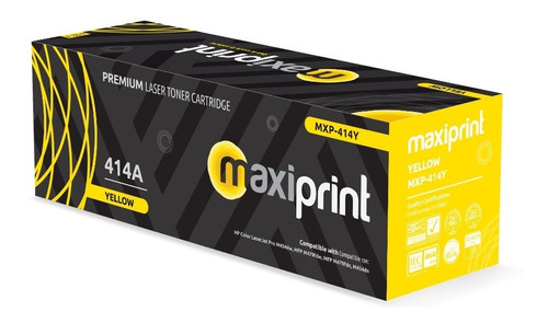 Toner Maxiprint Compatible Hp 414a Amarillo (w2022a)