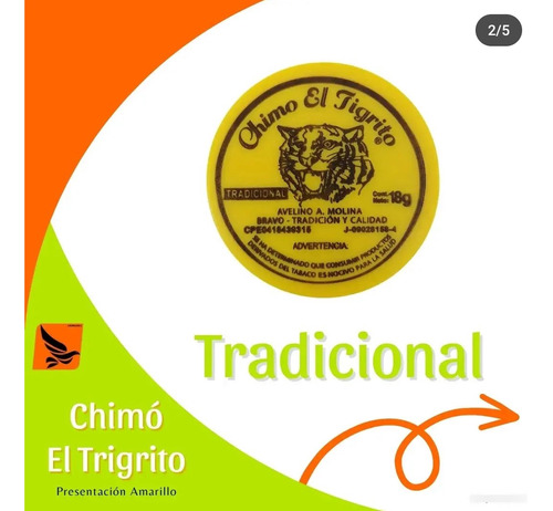Chimu Apureñito Y Tigrito Original De Excelente Calidad