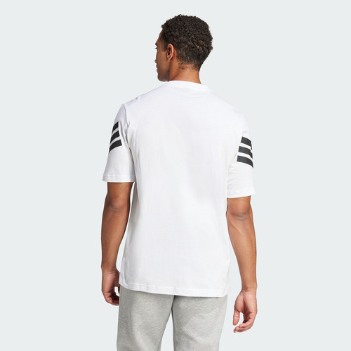 Playera adidas Casual Future Icons Hombre Blanco Jd4880
