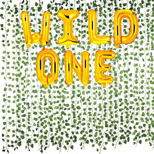 Globos Wild One, Cartel De Globos De 1er Cumpleaños Pa...