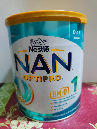 Imagen 1 de 4 de Leche De Fórmula En Polvo Nan Optipro 1 En Lata De 900g