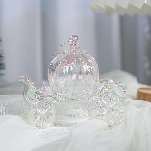Colgante Transparente Con Forma De Calabaza Para Árbol De Na