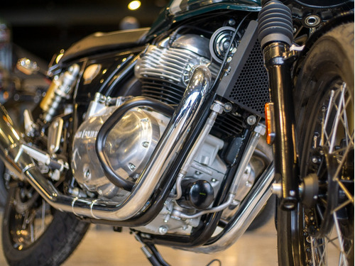Imagen 19 de 25 de Royal Enfield Continental Gt British Green Reserva Ya