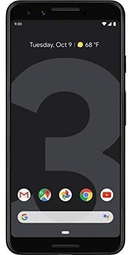 Teléfono Pixel 3, 128 Gb, Negro Liso