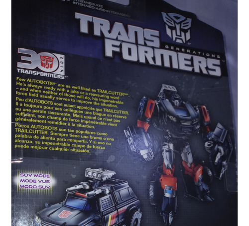 Transformers Generations Deluxe Class Trailcutter 30 Anivers (Usado)