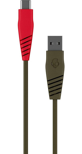 Skullcandy Line Cable De Carga Redondo  Usb-a A Usb-c - Camo