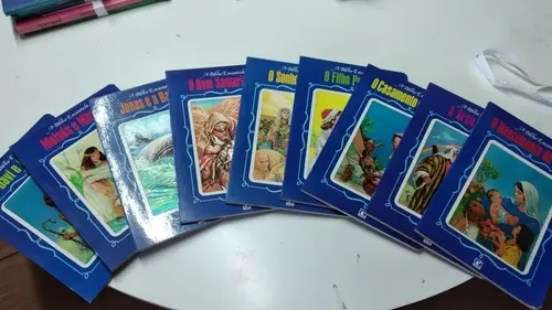 Coleção De 9 Livros Infanto-juvenil Bíblicos Ed Record | MercadoLivre