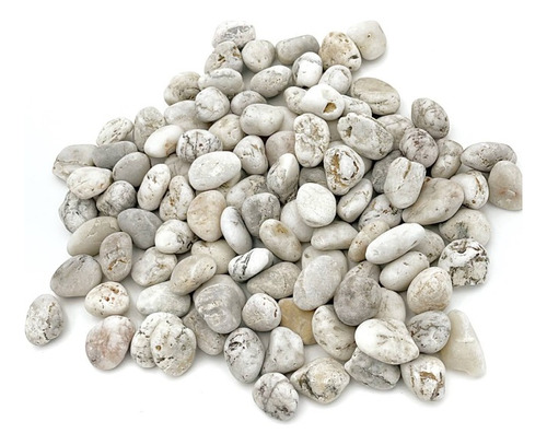 Terrakota Piedra Decorativa De Mar Bola Blanca 3 Kg
