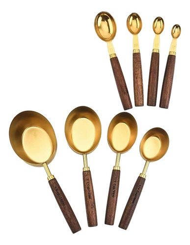 Juego De Tazas Medidoras Y Cucharas, Juego De Tazas Estilo A