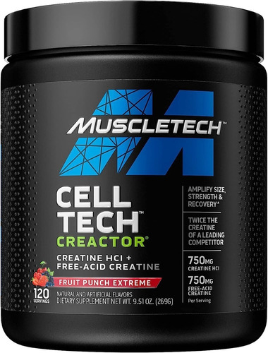 Cell Tech Creactor Fruit Punch Muscletech - Creatina Hci