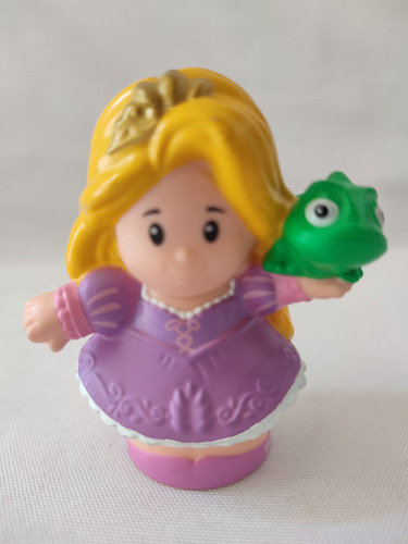Rapunzel Enredados Con Pascal Little People 03 (Usado)