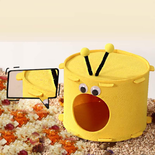 Refugio De Hámster Enano Hamster Hiding House De La Abeja Fi