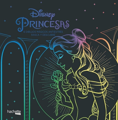 Princesas Disney 6 Dibujos Magicos Rasca Y Descubre - Aa.vv