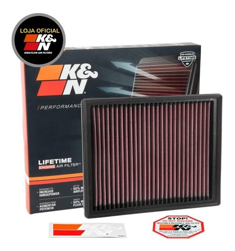 Filtro De Ar Inbox K&n Ford Fusion 2.0 Ecoboost Kn 33-5000