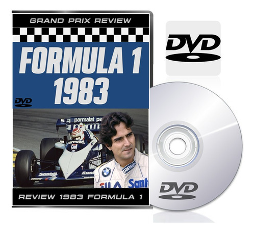 Formula 1 1983 Dvd Resumo Temporada Piquet Bicampeão (Usado)