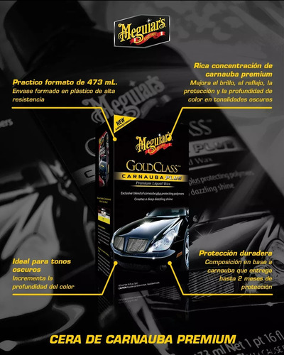 Cera Para Autos Meguiars Cera Gold Class Liquid Wax