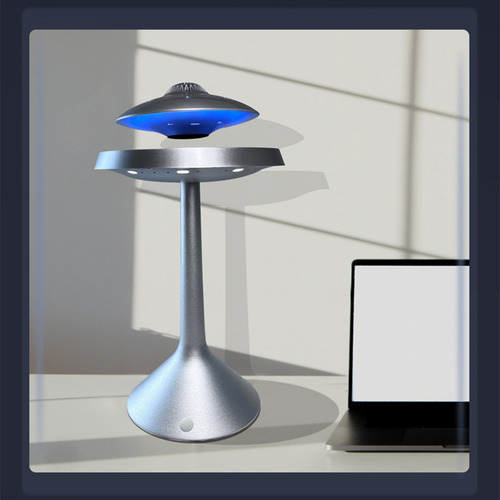 Altavoz Flotante, Altavoz Bluetooth Magnético Con Luz Led