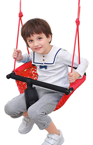 Asiento De Columpio Para Niños Hi-na Indoor Hecho A Mano