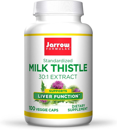 Jarrow Formulas Cardo Mariano Milk Thistle 30:1 Extract 100c