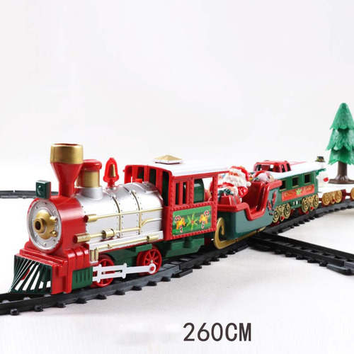 Juego De Pistas De Tren De Na Vidad Eléctrico Para Niños