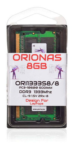 Imagem 1 de 3 de Memoria Ddr3 8gb 1333mhz Notebook Macbook Pro iMac Macmini