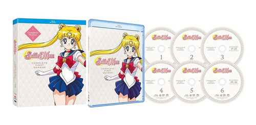 Sailor Moon Primera Temporada 1 Uno Completa Blu-ray