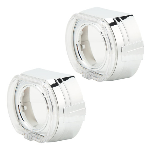 1 Par De Lentes Led Para Faros Delanteros, 12 V, 5 W, Luz Br