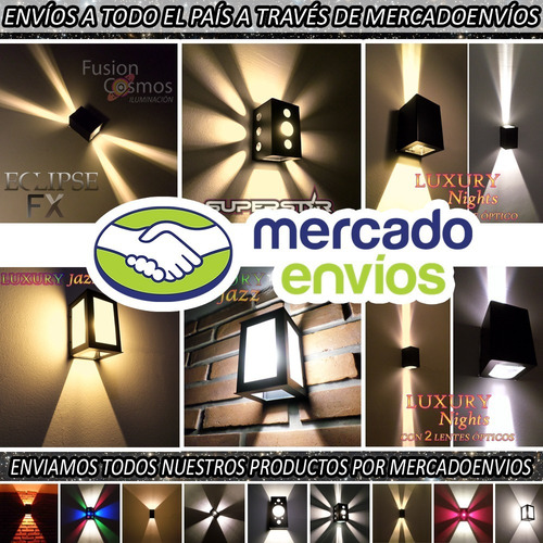 Imagen 10 de 10 de Luces Pared Navideña Luz Navidad Efecto Estrella Rayos X 4un