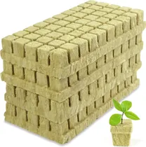 Comprar Cubos Lana Roca Para Germinación E Hidroponia 200 Piezas