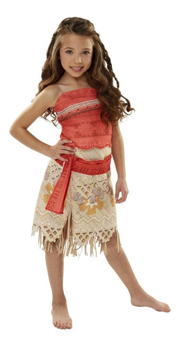 Disfraz Moana Aventuras, Talla 4-6