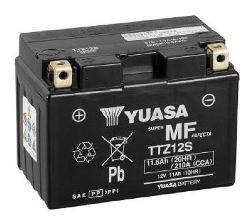 Bateria Yuasa Ttz 12 S Equivalente Ytz12s