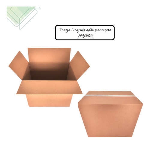 5 Caixas De Papelão Grande/forte 60x40x50 G Produtos Pesados