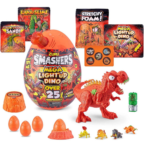 Epic Egg Series 4 Mega Light Up Dino T Rex Por Zuru 747...