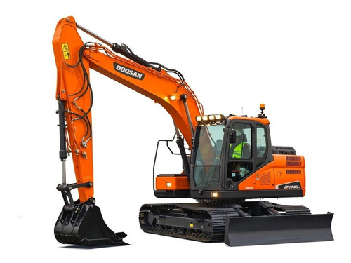 Imagen 7 de 15 de Excavadora Doosan Nueva Dx140