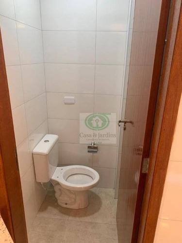 Casa Tipo Sobrado Com 2 Dormitórios À Venda, 90 M² Por R$ 467.000 - Marapé - Santos/sp - Ca0912