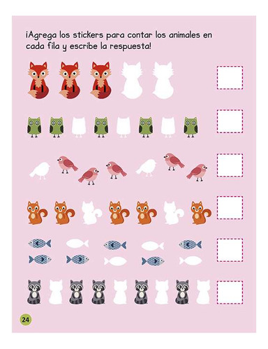 Libro Pasta Dura 123 Mi Libro De Actividades Con Stickers