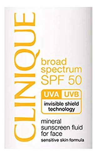 Protector Solar Clinique Spf 50, Líquido Facial Mineral
