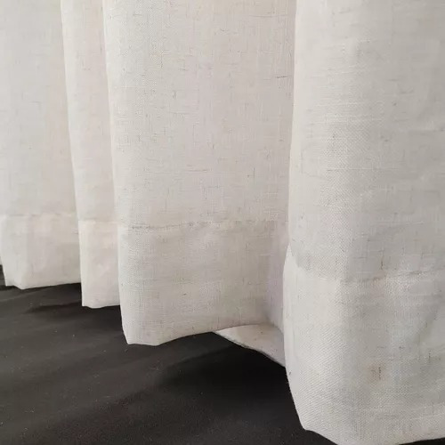 Cortina Linho Com Blackout 80% Varão 5,50x2,75