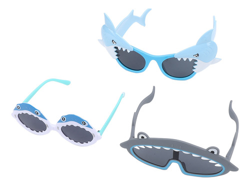 Gafas De Sol Para Disfraces, 3 Pares, Adorables, Con Forma D