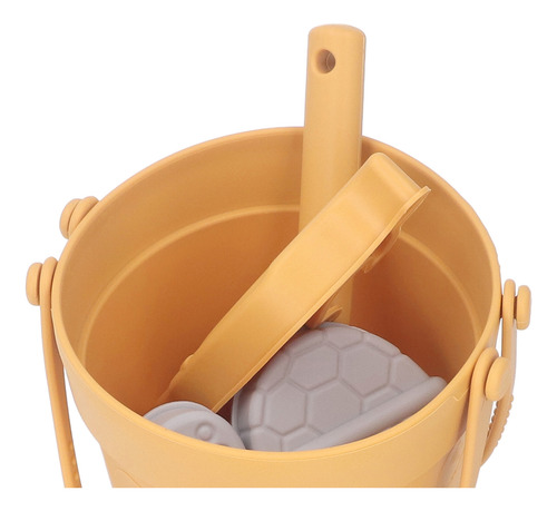 Juego De Juguetes Con Forma De Cubo De Playa De Silicona Ama