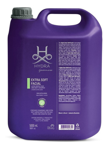 Shampoo Extra Soft 5 Litros Hydra